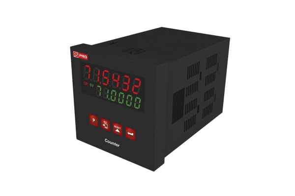 Product image for Counter, 6 Digit, 72x72, 230V