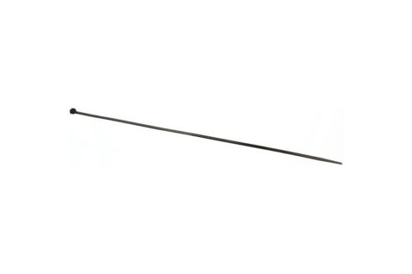 Product image for RS PRO Black Nylon Cable Tie, 385mm x 4.8 mm