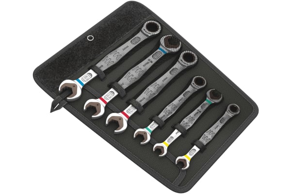 Product image for Joker Ratchet Open Ended Spanner Set 6pc