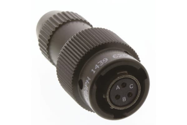 Product image for Plug with cable gland 3 way skt contacts