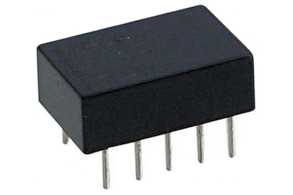 Product image for Relay,Latching,DPDT-NO/NC,0.5AC,24DC,PCB