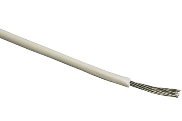 Product image for White tri-rated 16.0mm cable 100m