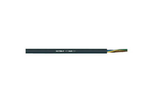 Product image for H07RN-F 4 CORE 1.5MM RUBBER CABLE 50M