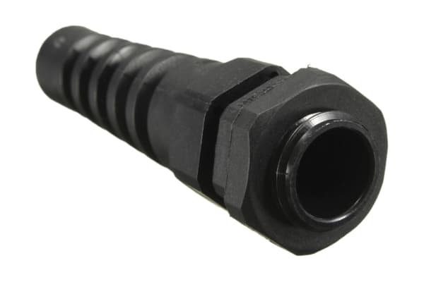 Product image for RS PRO M12 Cable Gland With Locknut, Nylon, IP68