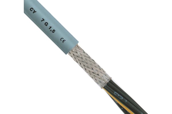 Product image for CY 7 core 0.75mm control cable 50m