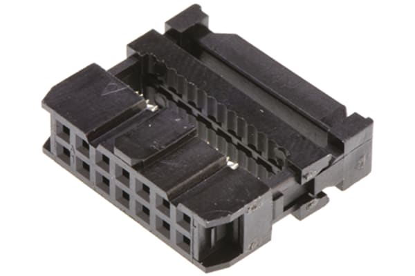 Product image for SOCKET, IDC, S/RELIEF, 2.54MM, 14WAY