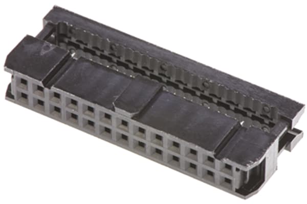 Product image for SOCKET, IDC, 2.54MM, 26WAY