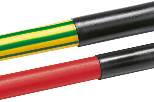 Product image for HEAT SHRINK 3:1 TA32-4.5/1.5 PEX BLK1.2M