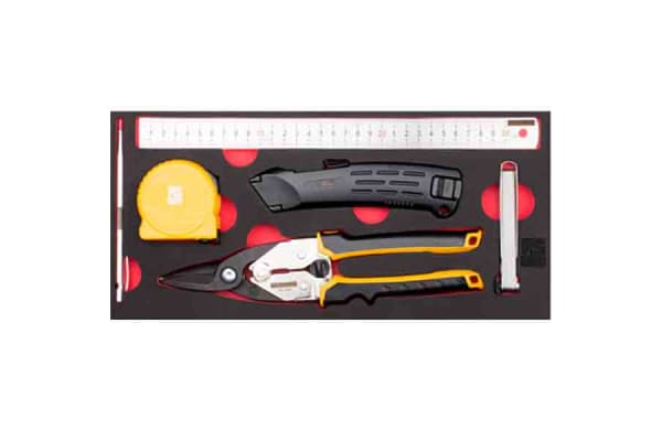 Product image for 6pc Measuring and Cutting Tool Set