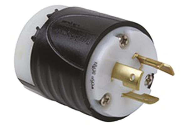 Product image for PLUG TURNLOK 3 WIRE IP20 20A NEMA L6-20P