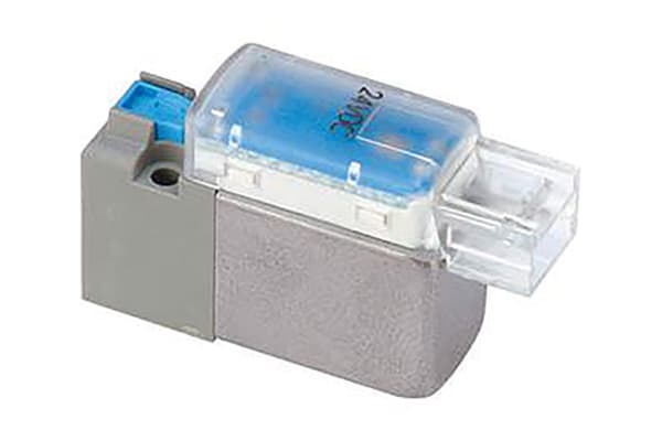 Product image for Solenoid Valve, Base Mounted, 24VDC, N/C