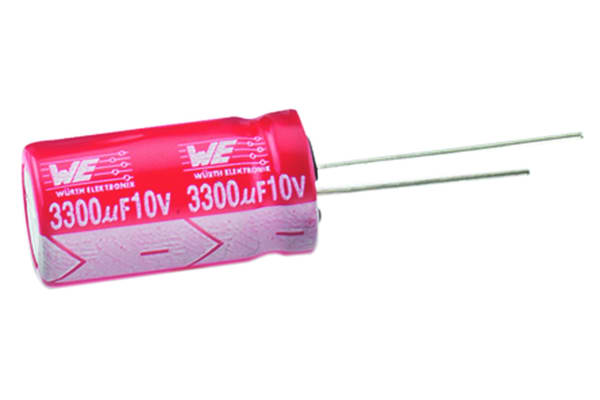 Product image for AL ELECTROLYTIC CAPACITORS 10UF 50V