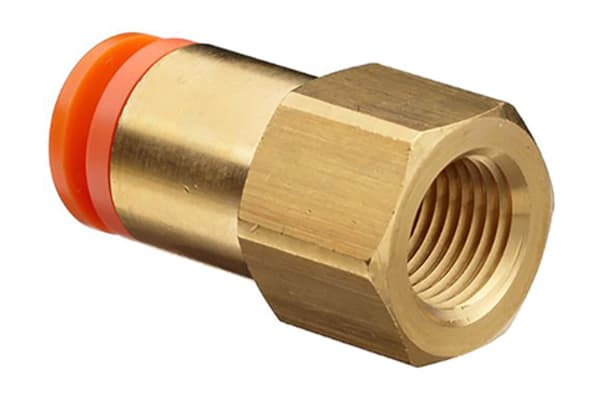 Product image for KQ2 Female Connector 5/32 Tube 1/4 Port