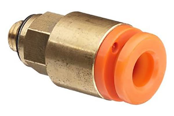 Product image for KQ2 Male Connector, 1/4 Tube, 1/16 Port