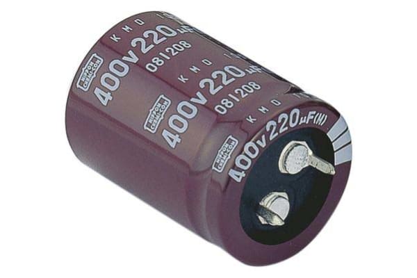 Product image for CAPACITOR SNAP-IN KMQ SERIES 450V 180UF