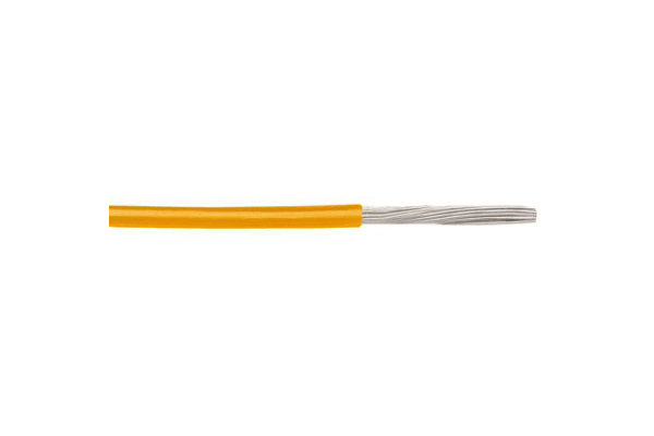 Product image for Alpha Wire Orange, 0.2 mm² Hook Up Wire, 30m