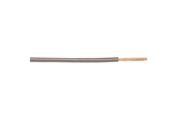 Product image for Wire 28 AWG PVC 600V MIL-W-76 Slate 30m
