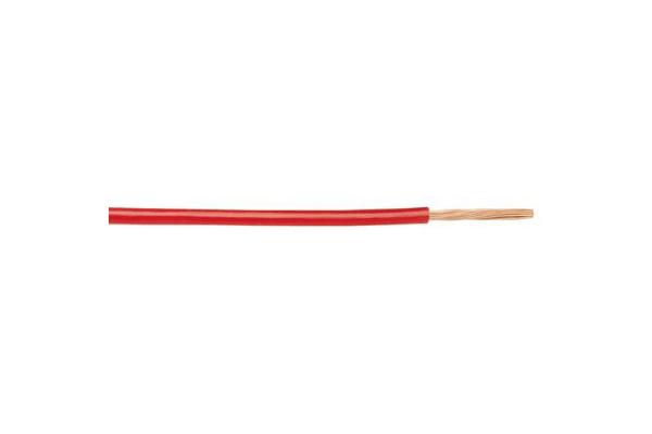 Product image for Wire 20 AWG PVC 300V UL1007 Red 30m
