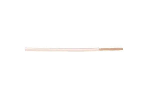 Product image for WIRE 16 AWG PVC 300V UL1007 WHITE 30M