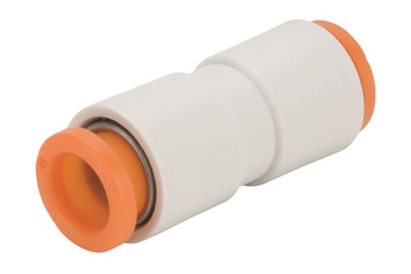 Product image for MALE CONNECTOR FITTING, 6MM OD, 1/8 PORT