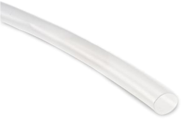 Product image for HT-200 HEATSHRIN CLEAR 1/4IN 1M LENGTH