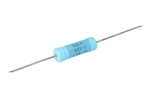 Product image for RESISTOR;METAL OXIDE 1 MEGOHMS