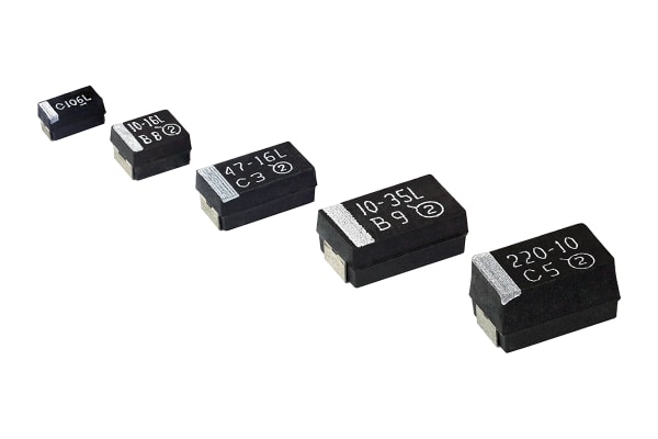 Product image for Capacitor;10 uF;35 VDC @ 85 DegC;46 V