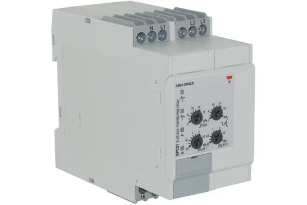 Product image for Carlo Gavazzi Phase, Voltage Monitoring Relay With SPDT Contacts, Overvoltage, Undervoltage