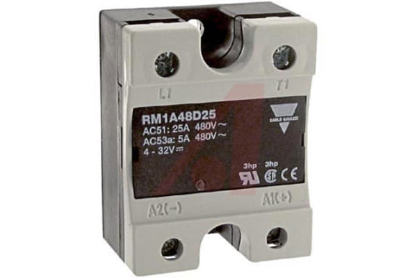 Product image for ZERO SW. SSR RELAY SPNO 25A 32DC 480AC