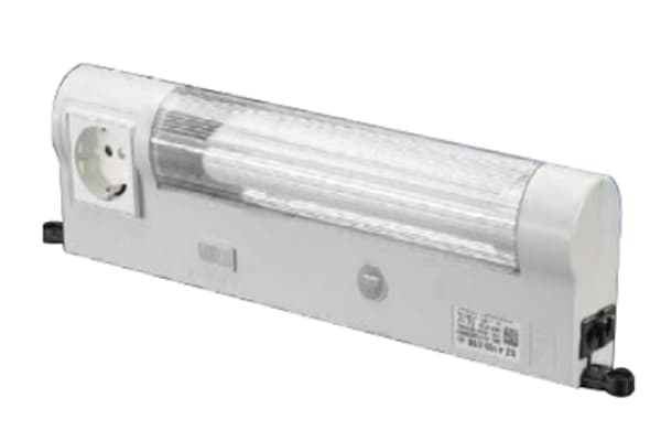 Product image for Rittal Fluorescent 18 W Motion Sensor, 240 V, with Clear Diffuser