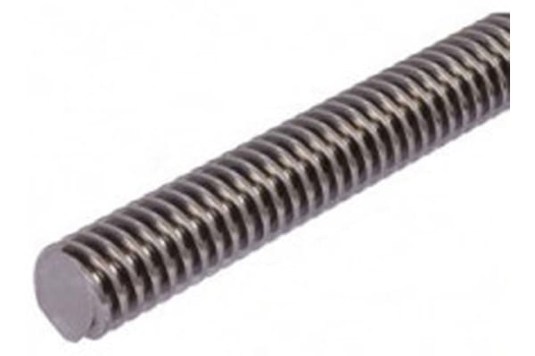 Product image for Steel Lead Screw 16 X 4 Thread X 1m