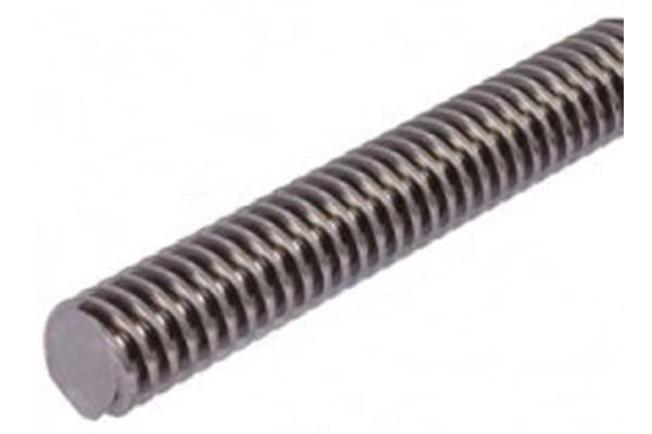 Product image for STAINLESS LEAD SCREW 10 X 2 THREAD X 1M