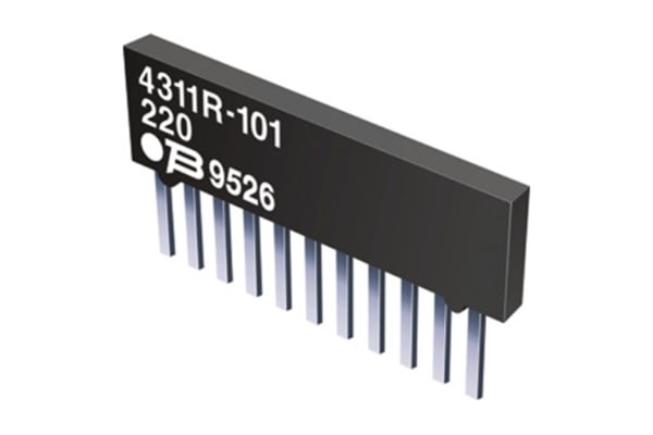 Product image for 4310R SIL RESISTOR NETWORK ARRAY 1K