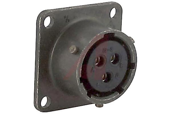 Product image for 3 way panel receptacle, socket contacts