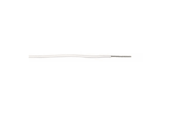 Product image for UL11028 Hook-up wire 26AWG White 100m