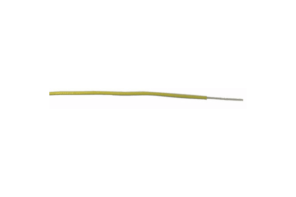 Product image for UL3239 Hook-up wire 24AWG Yellow 100m