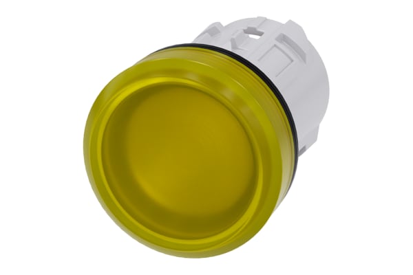 Product image for Indicator light, 22mm, round, yellow