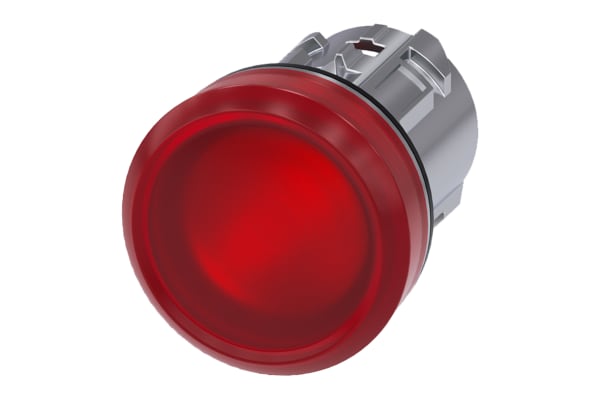 Product image for INDICATOR LIGHT, 22MM, ROUND, RED