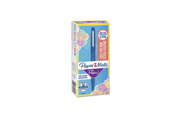 Product image for PAPER MATE FLAIR ORIGINAL BLUE TUCK