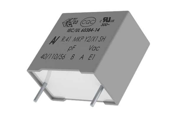 Product image for Capacitor R413 PP 22nF Vdc 300Vac