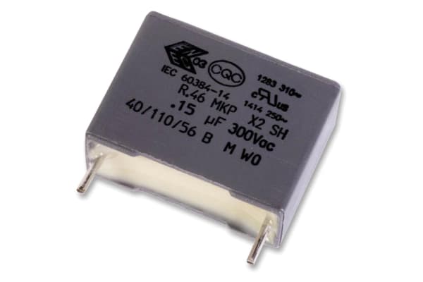 Product image for Capacitor R463 PP 100nF Vdc 300Vac