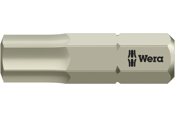 Product image for 3840/1TS BIT HEX 6/25 STAINLESS TORSION