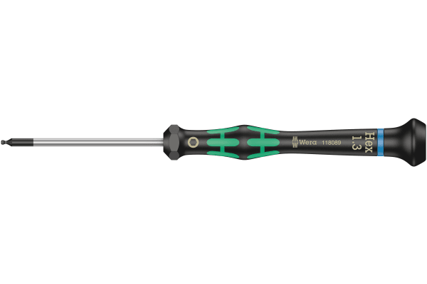 Product image for 2052 SCREWDRIVER BALLEND HEX 1.3/60
