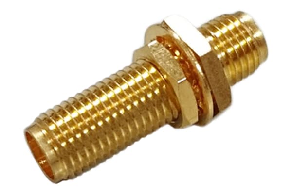 Product image for Straight 50Ω RF Adapter SMA Socket to SMA Socket 18GHz