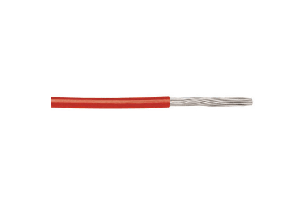 Product image for UL1213 Hook up wire PTFE 24AWG red 30m