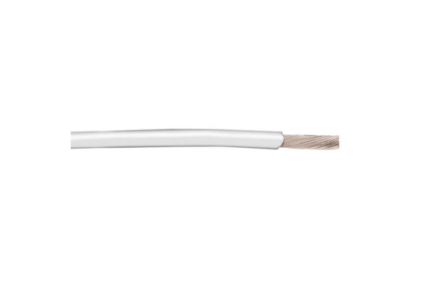Product image for UL1213 Hook up wire PTFE 22AWG white 30m