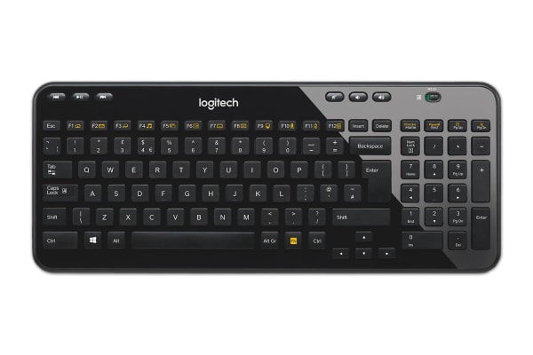 Product image for Logitech Keyboard Wireless Compact, QWERTY (UK) Black