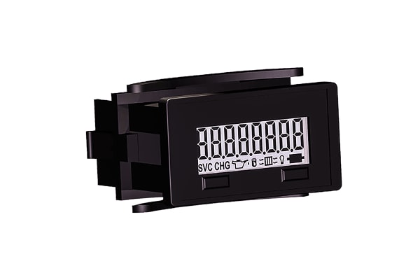 Product image for 8 DIGIT LCD COUNTER INPUT REMOTE RESET