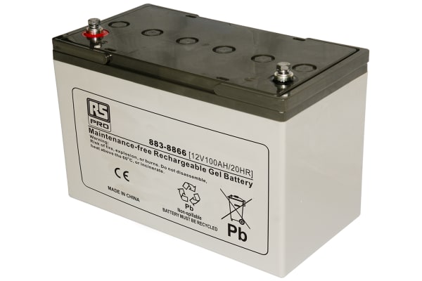 Product image for RS 12v 96Ah Gel Lead Acid Battery