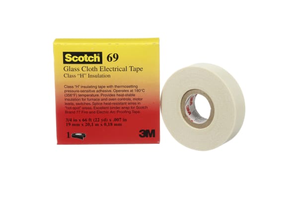 3M VALUE DUCT 1900 Scotch 1900 Duct Tape, 50m x 50mm, Black